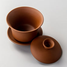 Load image into Gallery viewer, Chinese Teaset Elegant Gaiwan Tea Cups Purple Clay Tureen 120ml Lid Bowl Saucer Zisha Tea Brew Tea Cup Drop Shipping
