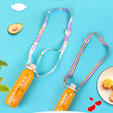 Load image into Gallery viewer, 1Pcs Portable Cute Cartoon Kettle Accessories Water Bottle Shoulder Strap Baby Kettle Buckle Lanyard Adjustable Kettle Straps
